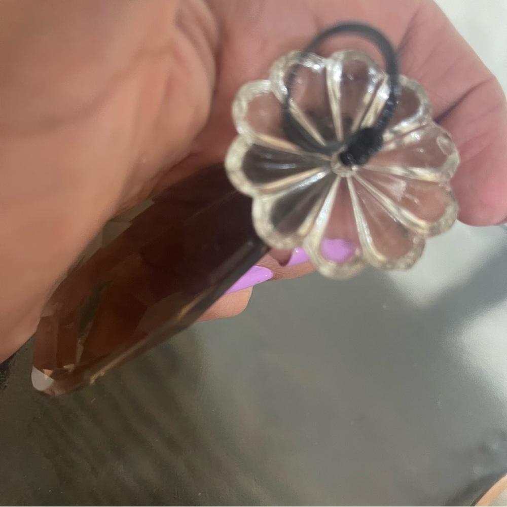 Glass Prisms (3), Smoky Quartz - Picture 6 of 8